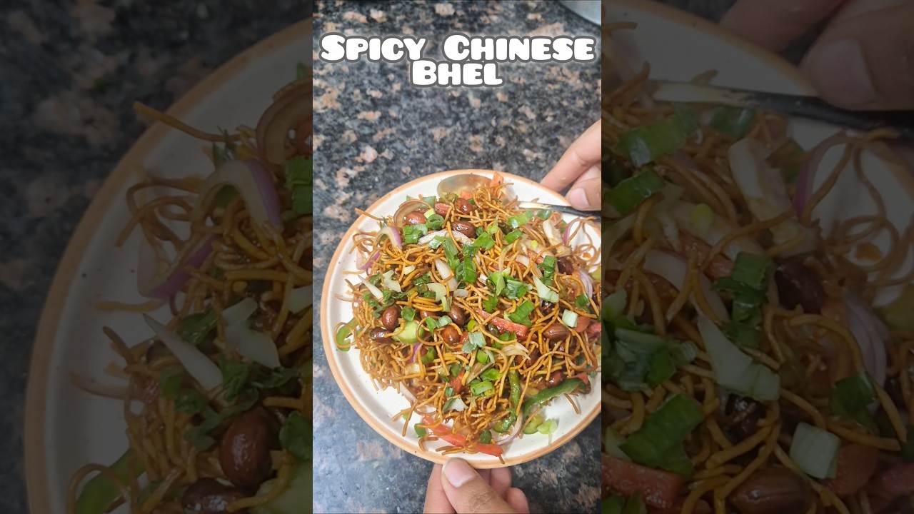 Spicy Chinese Bhel 