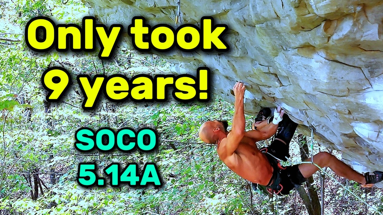 FINALLY! 9 Years of STRUGGLE Paid Off: My HARDEST Sport Climb CONQUERED! Southern Comfort 5.14a