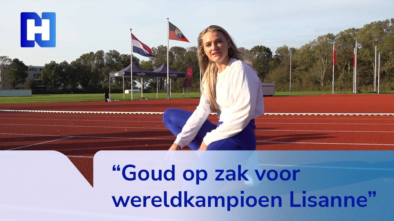 Met goud op zak viert wereldkampioen Lisanne de Witte feestje bij AV Trias