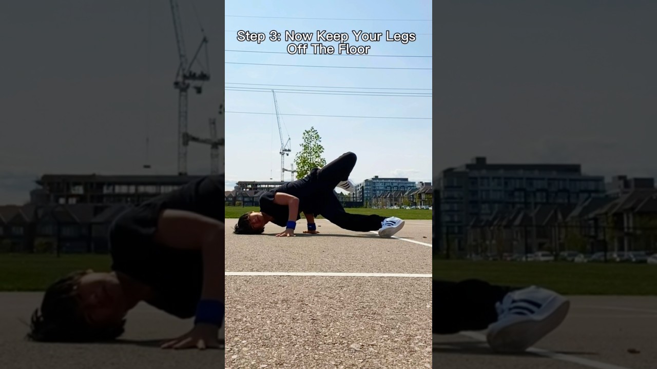 Learn To Do The Baby Freeze Within Seconds! Breakdance Tutorial