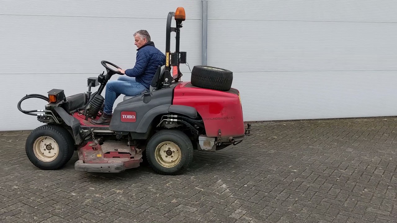 Cirkelmaaier Toro Groundsmaster 360 Quadsteer bouwjaar 2012