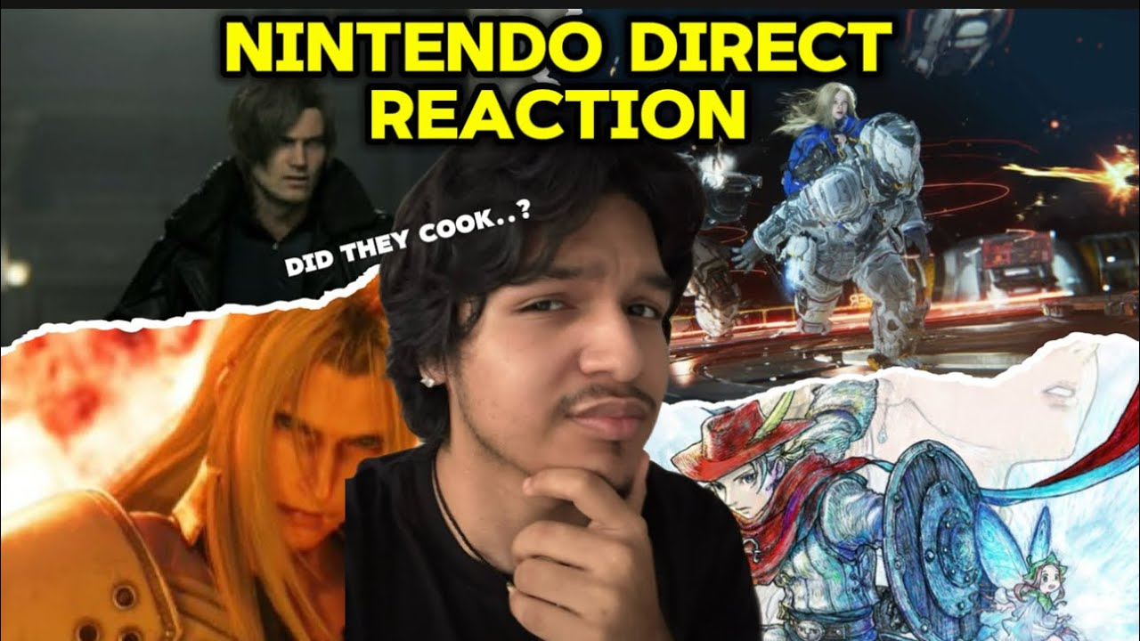 M4NO reacts to Nintendo Direct Partner Showcase 2/5/26 *WTF!* 