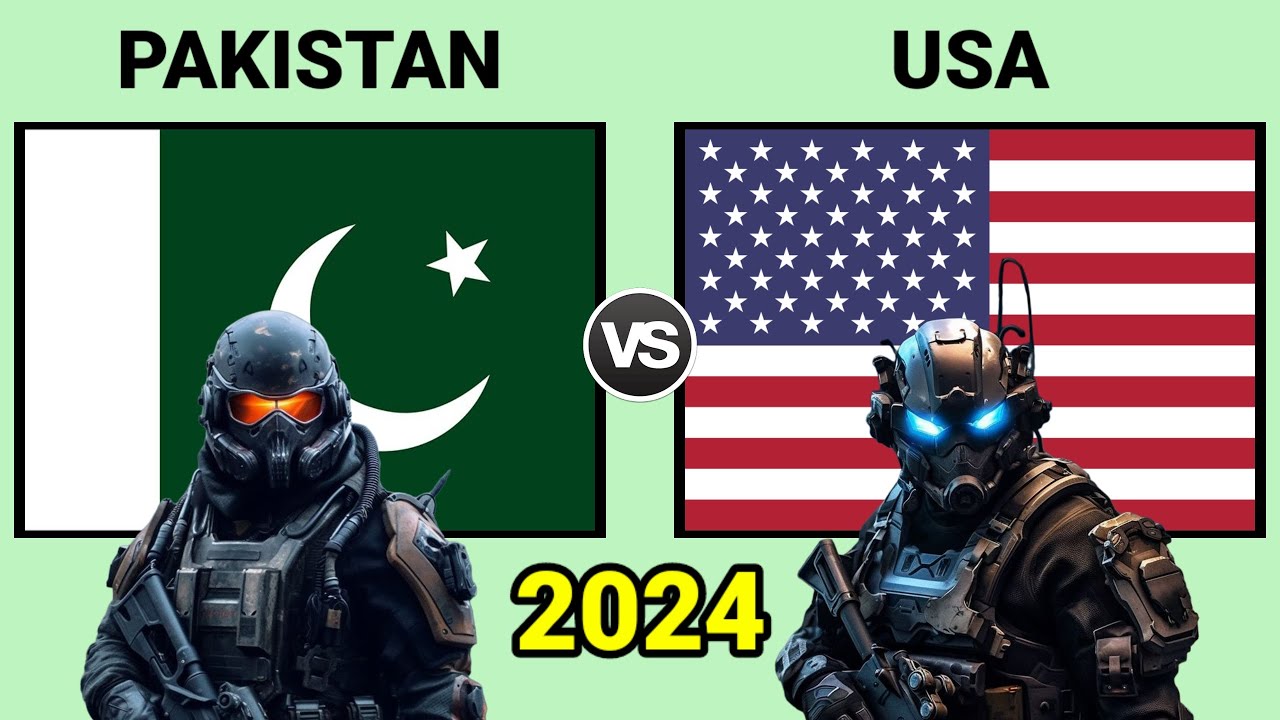 Pakiatan vs USA Military Power 2024