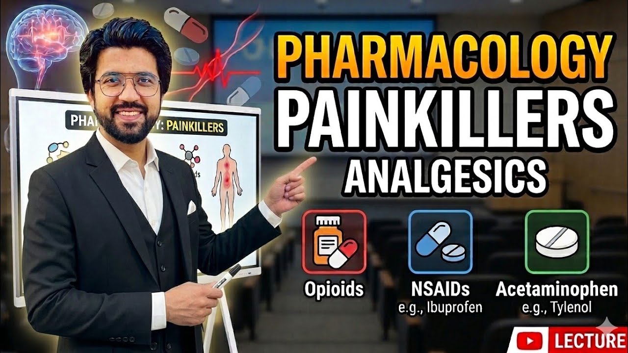 Pharmacology, Pain killers 
