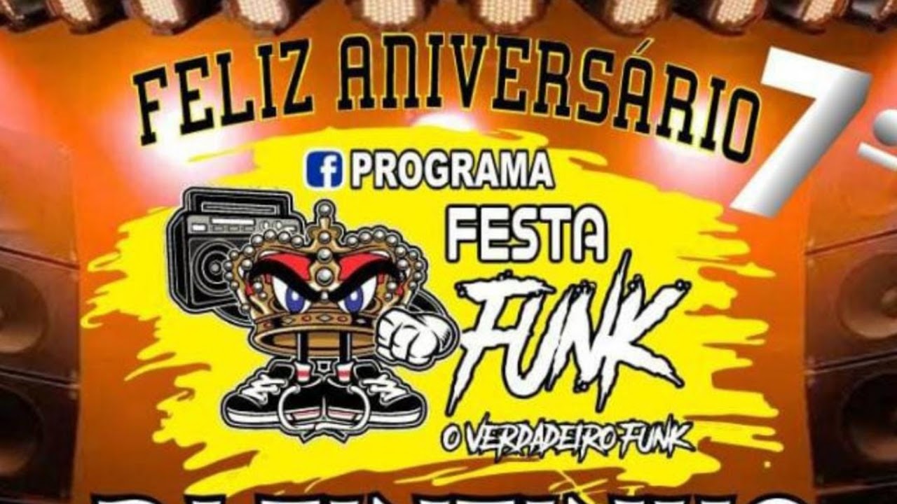 Transmissão ao vivo de programa festafunk