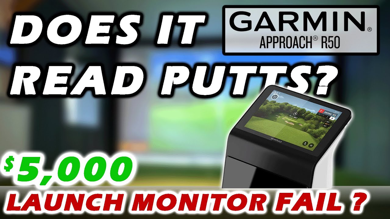 Can the Garmin R50 Handle Putting? $5,000 Launch Monitor Tested!