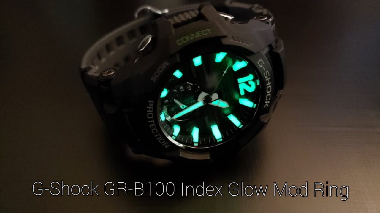 G-Shock GR-B100 Index Glow Mod Ring