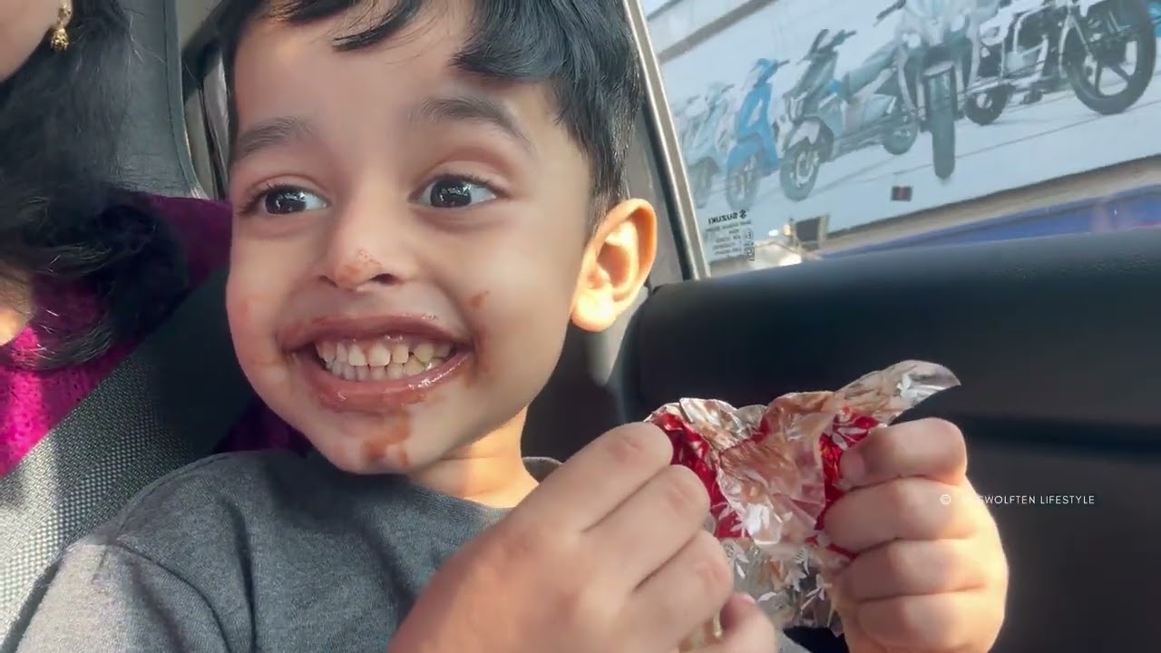 Our 5th Wedding Anniversary Vlog with family ❤️| Tamil vlog | Adyah surprised us | Movie night