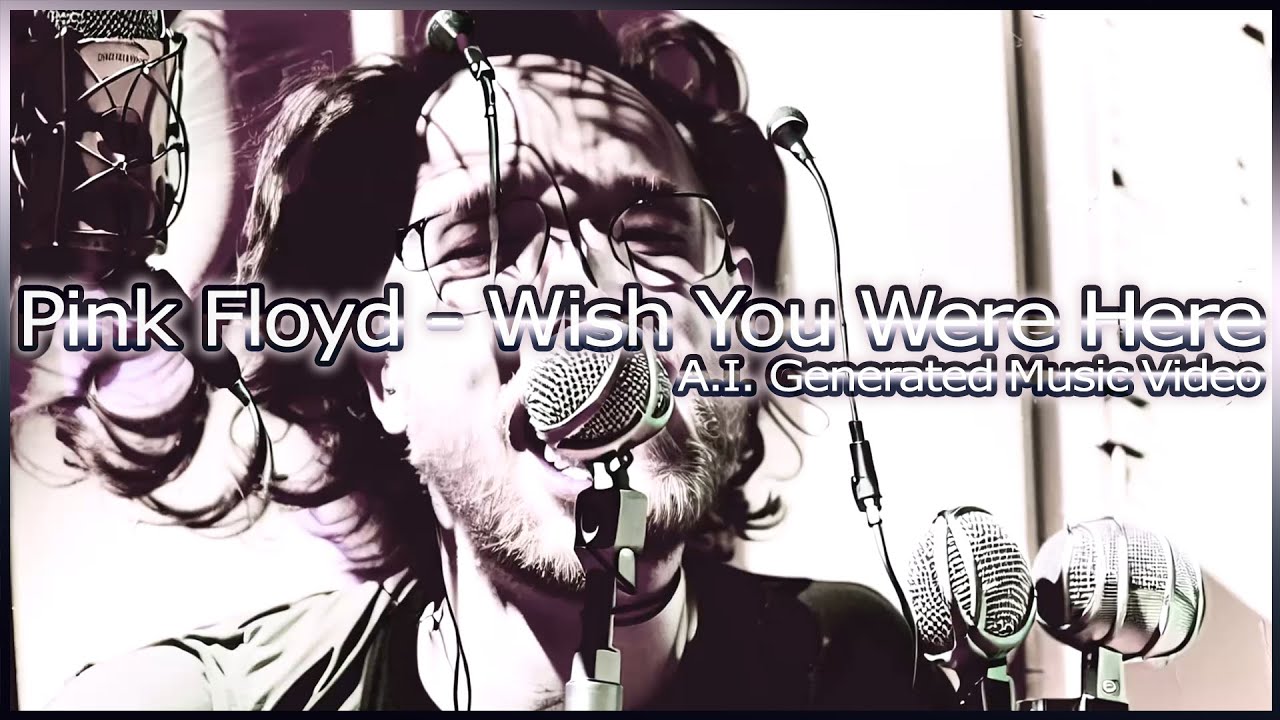 Pink Floyd - Wish You Were Here (A.I. Generated Music Video)
