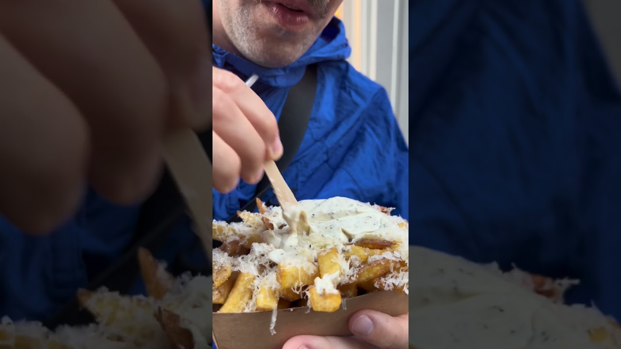 Fabel Friet en Amsterdam es una LOCURA 🤯🍟 #amsterdam #viajar #papasfritas #foodie #europatrip