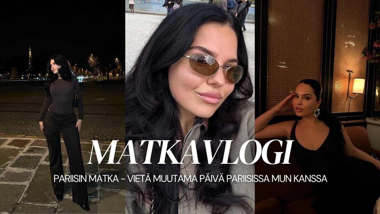 MATKAVLOGI PARIISISTA: ystäviä, shoppailua, ravintoloita ja syysfiiliksiä Pariisissa
