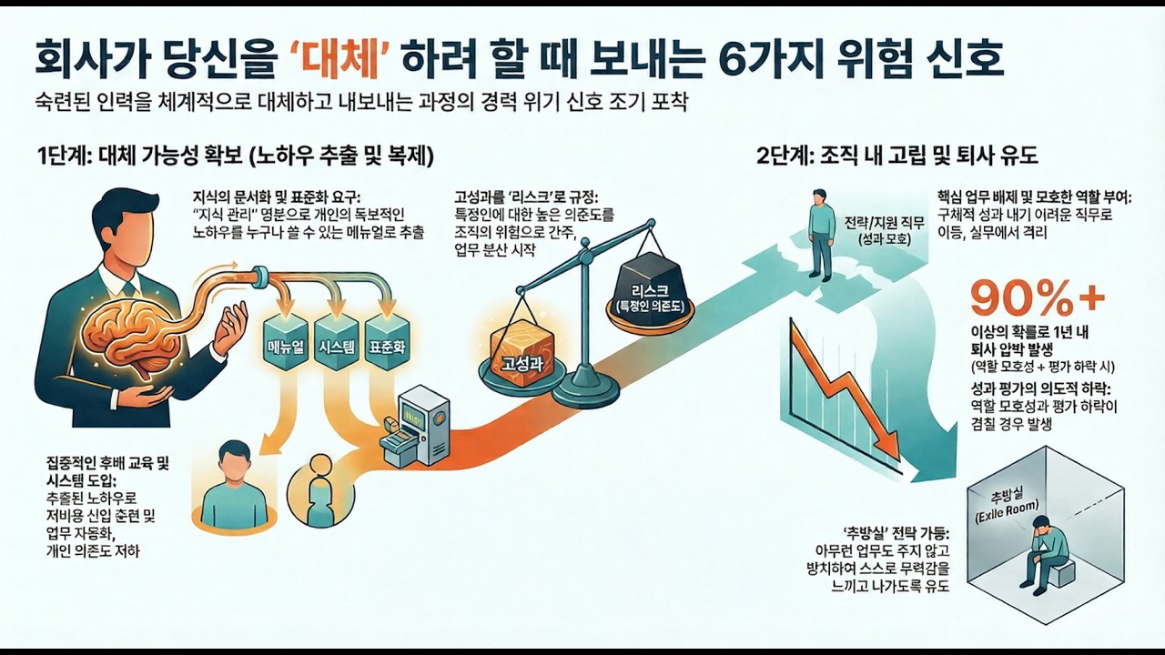 조직이 나를 쓰다 버리는 순간