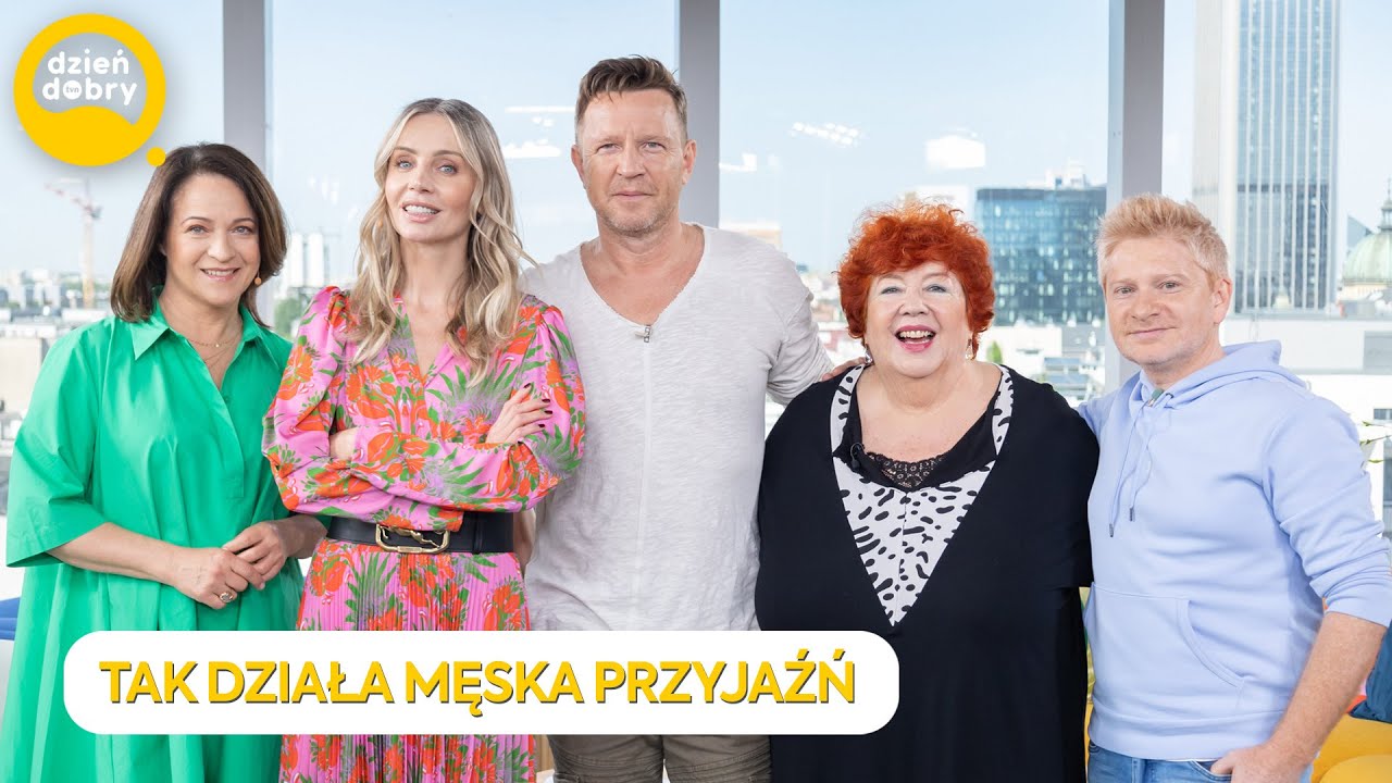 O MĘSKIEJ PRZYJAŹNI. Katarzyna Miller, Wojciech Błach, Artur Pontek, Marcin Meller | Dzień Dobry TVN