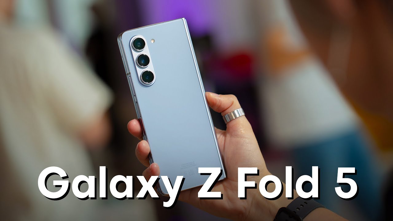 Samsung Galaxy Z Fold 5 - Premier test