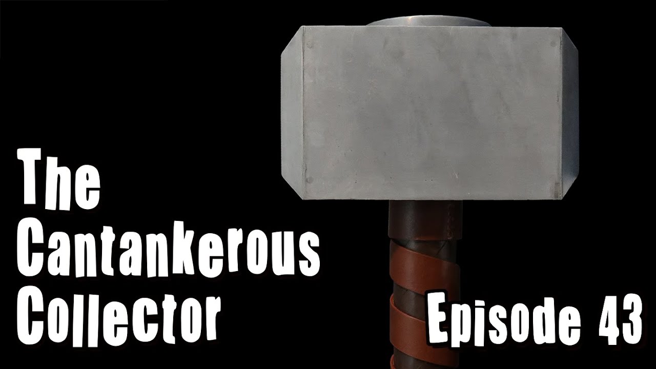 Episode 43: MIGHTY THOR Mjölnir HAMMER Prop Collectible Review Video Factory-X 2001 MARVEL COMICS