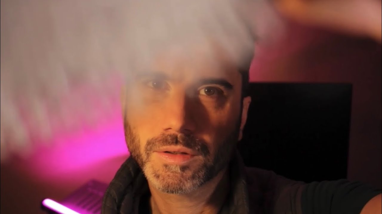 ASMR facial spa relaxation