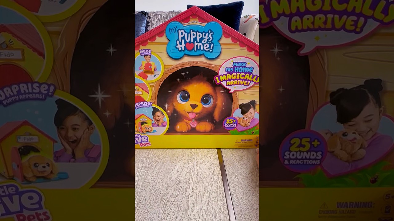 Little Live Pets - My Puppy&rsquo;s Home 🐶 #littlelivepets #holidayswithshorts #unboxingtoys