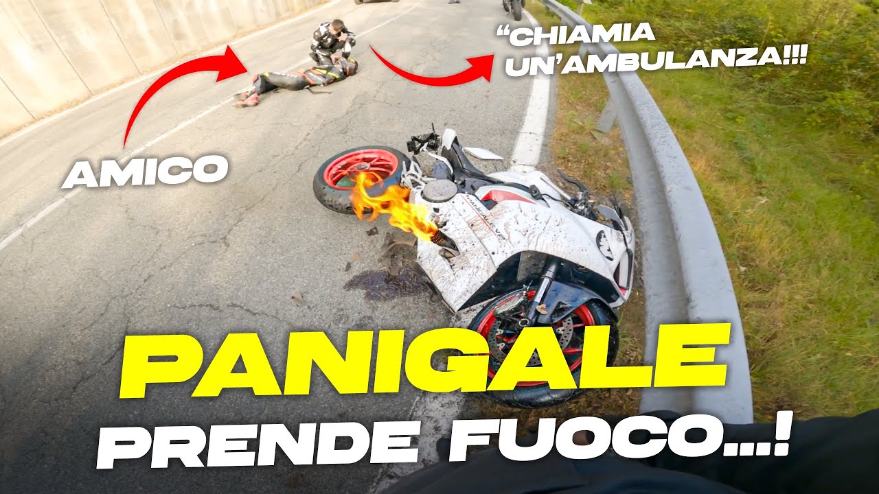 Si SCHIANTA col PANIGALE... e poi succede l’impensabile!