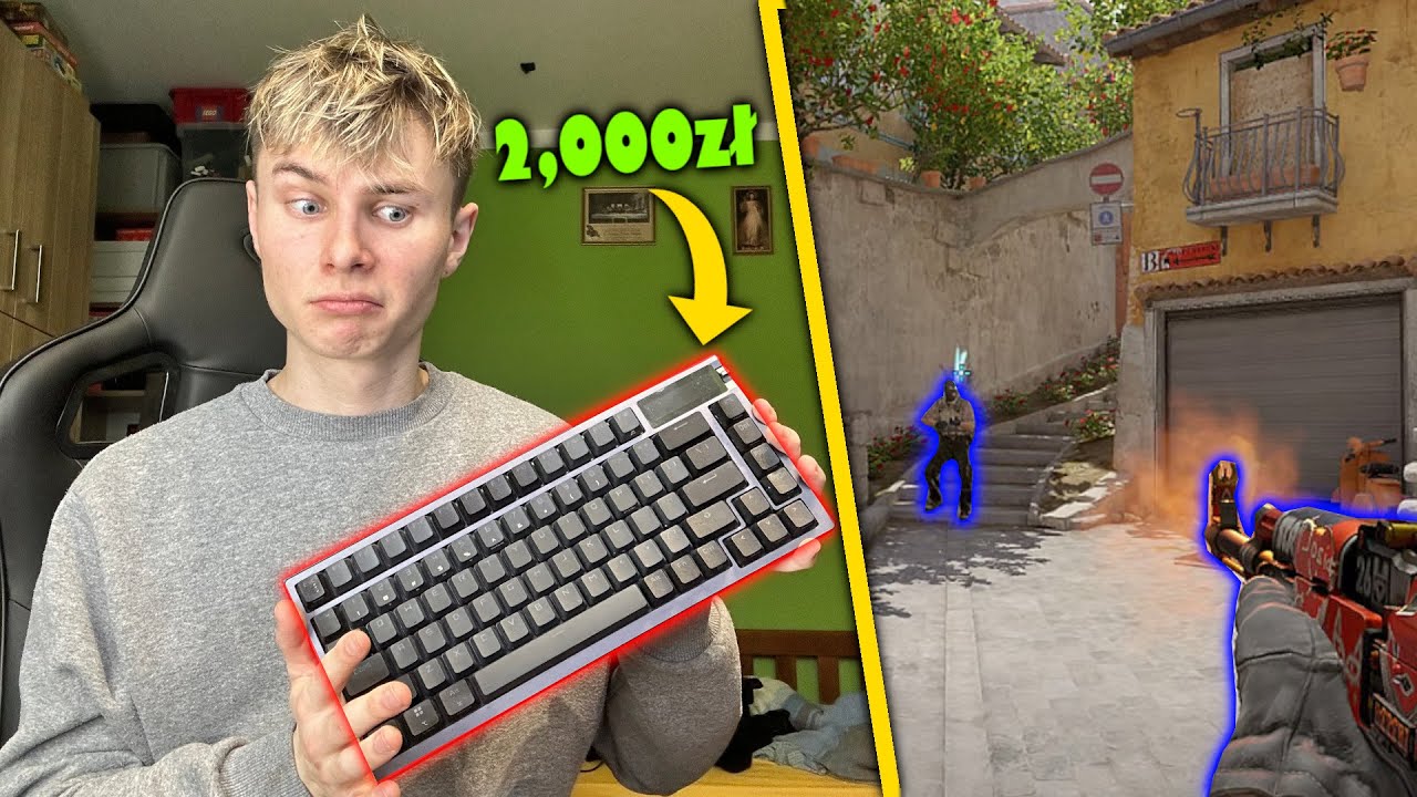 KLAWIATURA ZA 2,000ZŁ VS CS2!