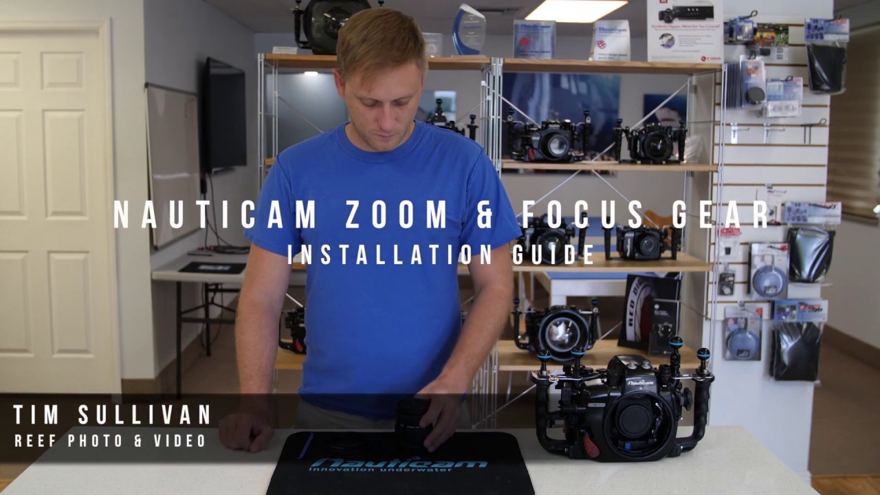 Installation Guide  Nauticam Zoom and Focus Gears
