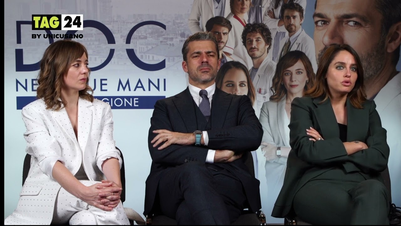 Doc 3 intervista a Luca Argentero, Sara Lazzaro e Matilde Gioli: 