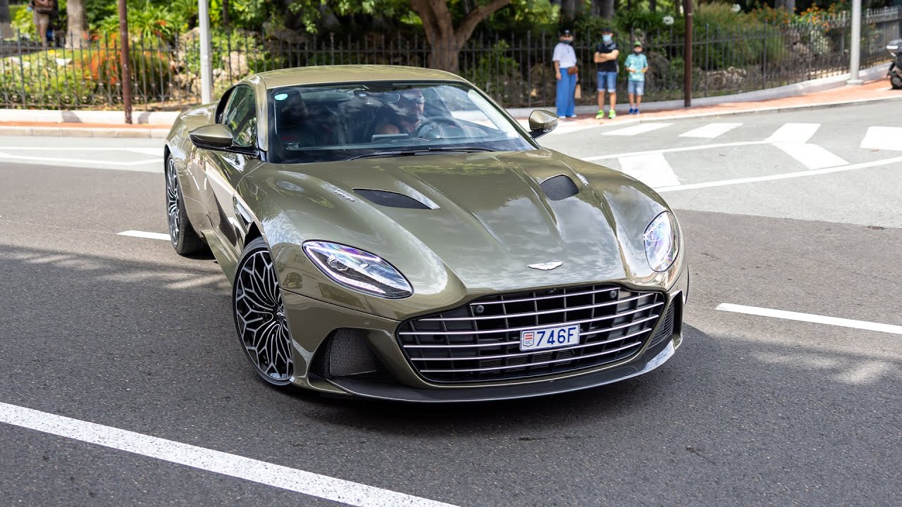 Aston Martin DBS Superleggera - Crackles & Driving in Monaco !