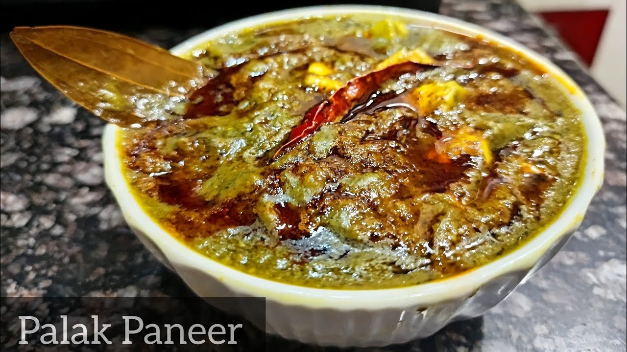 Palak Paneer Recipe (Dhaba style Palak Paneer)