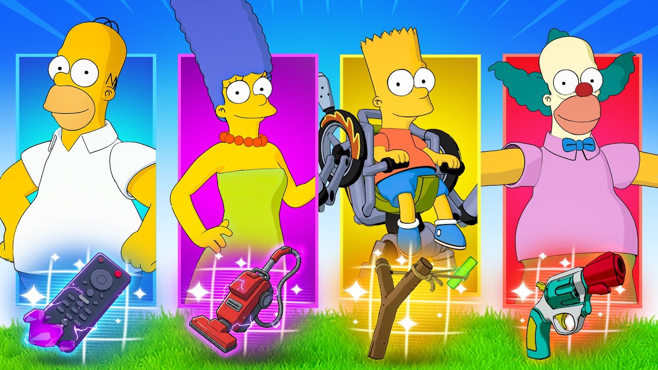 Die *ZUFÄLLIGE* SIMPSONS BOSS Challenge! (Fortnite)