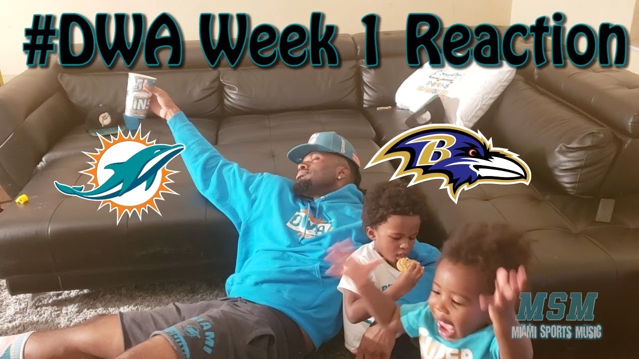 Miami Dolphins Vs Baltimore Ravens reaction Video by SoLo D 