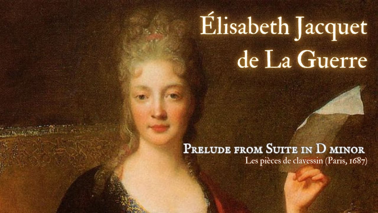 E.J. de La Guerre - Prelude d minor | harpsichord | Jerzy Michał Wardęski
