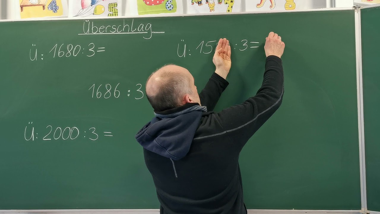 Schriftliches Dividieren - Überschlag