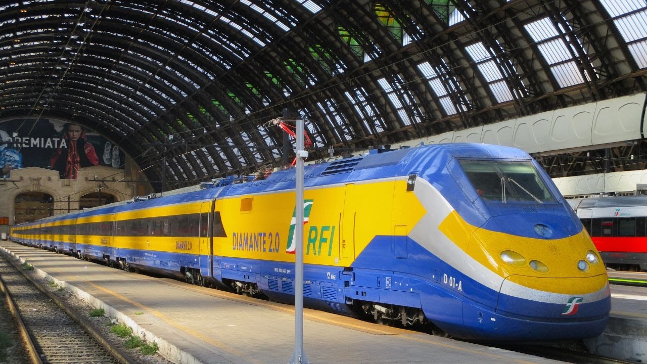 DIAMANTE 2.0, TRENI AD ALTA VELOCITA' e molto altro sotto le volte della stazione di MILANO CENTRALE