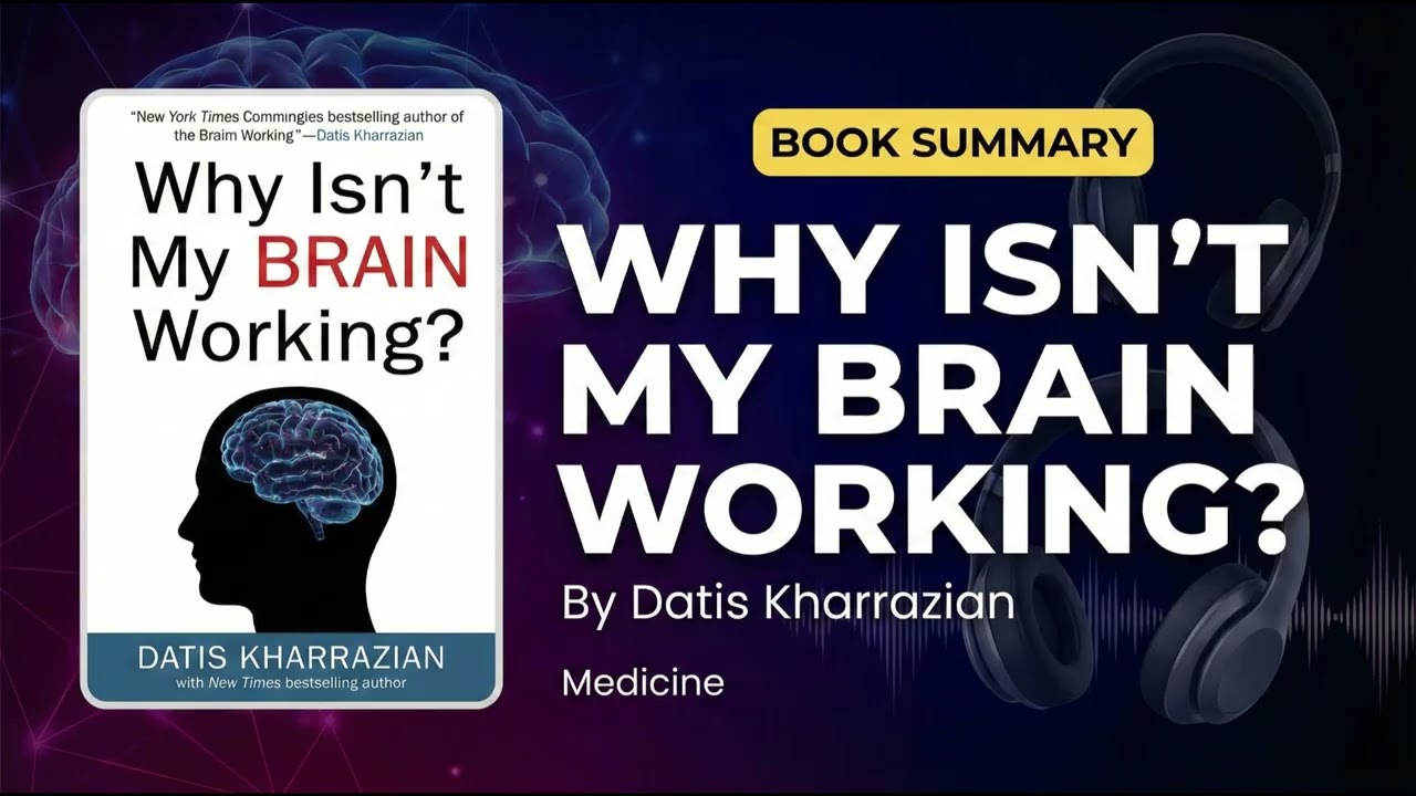 Why Isn't My Brain Working? by Datis Kharrazian | Complete Summary | Brain Health Guide