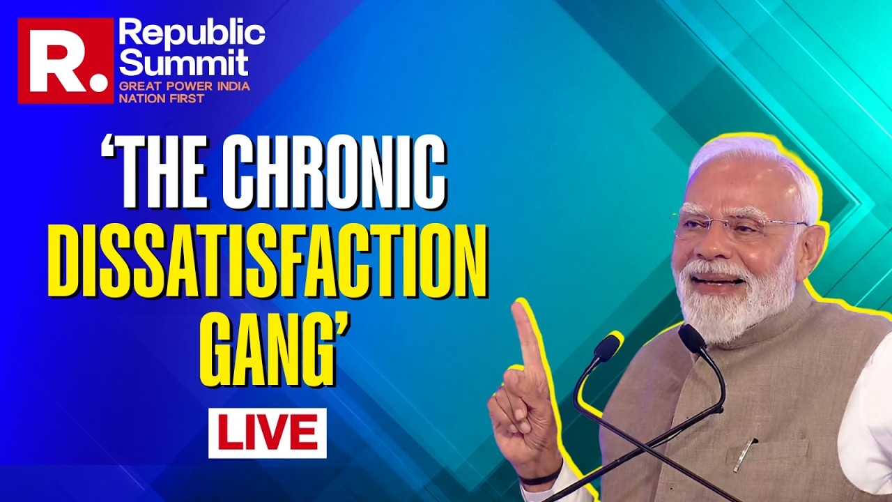 Debate With Arnab LIVE: PM Modi&rsquo;s Viral Takedown Of &lsquo;The Chronic Dissatisfaction Gang&rsquo;
