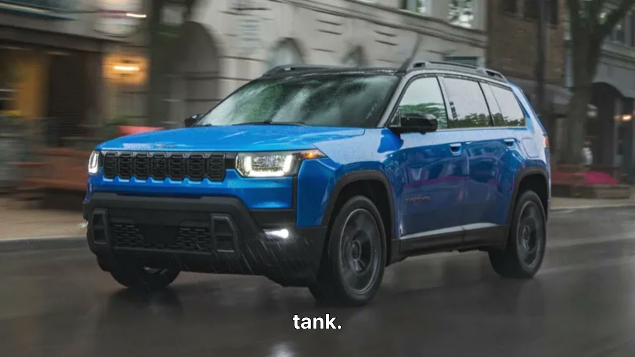 Jeep Cherokee 2026: Полностью обновленный дизайн и полный обзор турбогибридной версии.