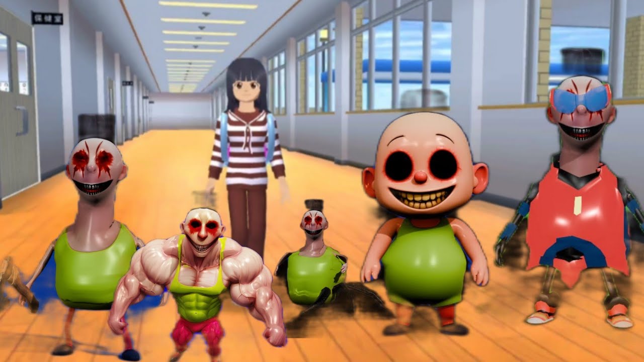 YUTA MIO PANIK HANTU Hamood Habibi Memasuki Area Sekolah di sakura school Simulator #sakuraschool