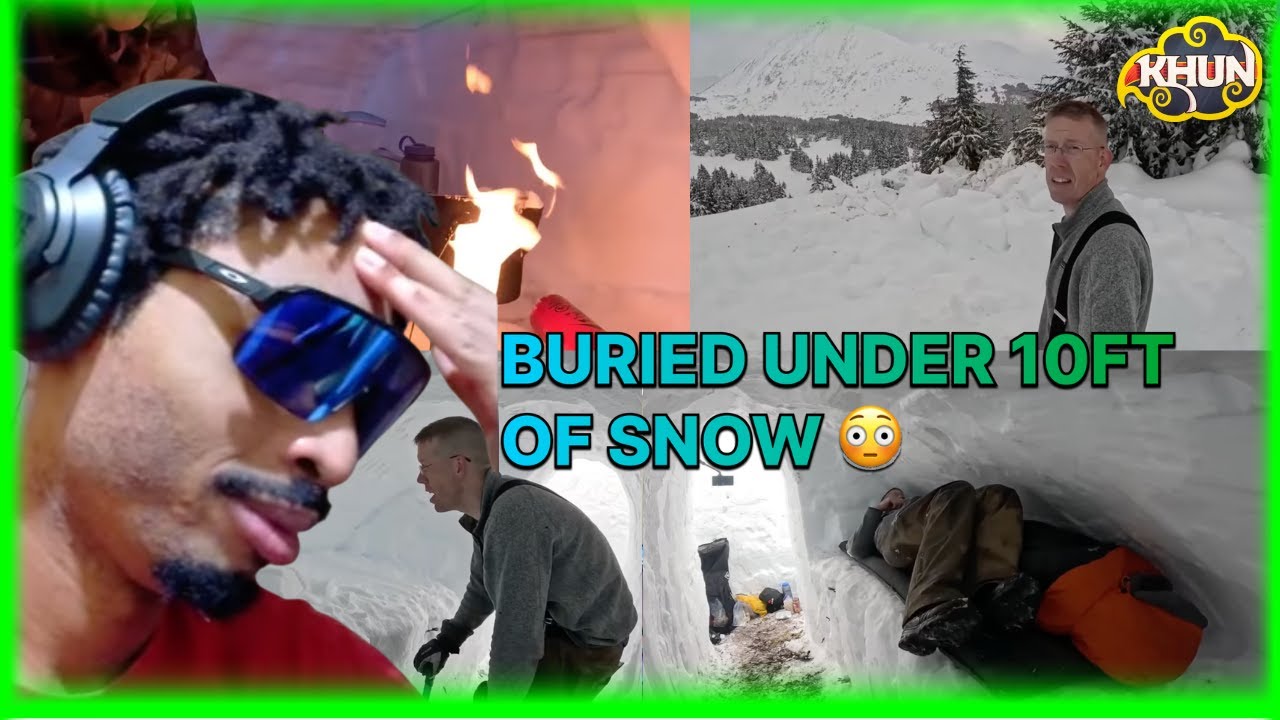 Смогли бы вы это пережить? Экстремальное снежное убежище для мальчиков на открытом воздухе ❄️ | П...