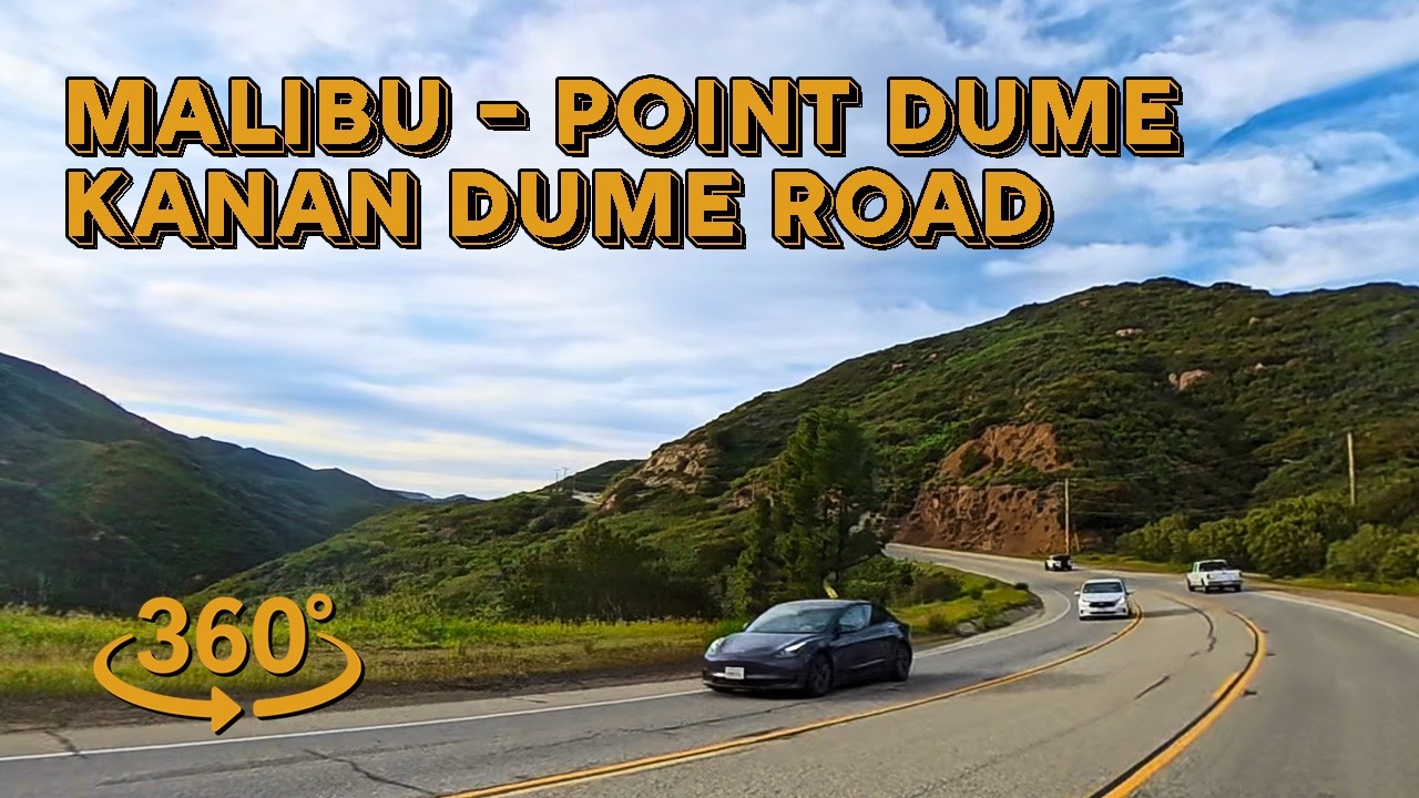 Immersive 360° —  Kanan Dume Road from Malibu to Agoura Hills