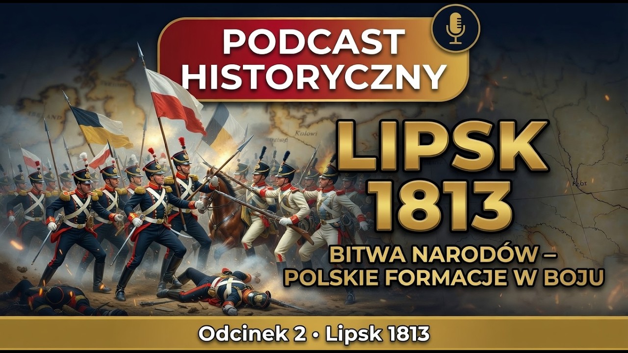 LIPSK 1813 Bitwa Narod&oacute;w Polskie formacje w boju, Poniatowski marszałkiem i Klęska Napoleona