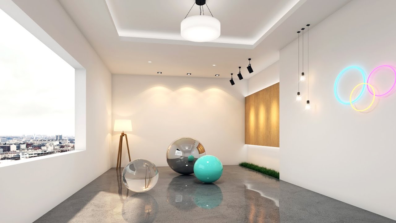 12주차  3ds max 2020 VRay를 활용한 실내조명