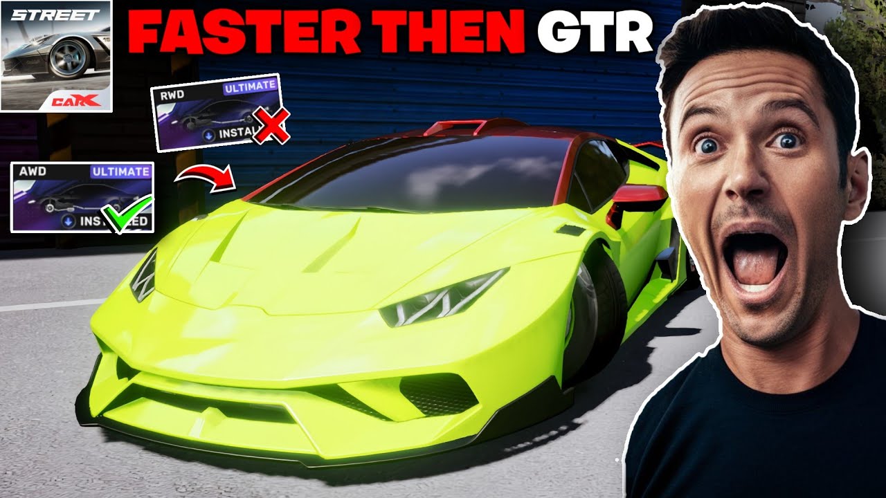 Is This The FASTEST Lamborghini 🔥- CarxStreet Max Tune (AWD) lMH