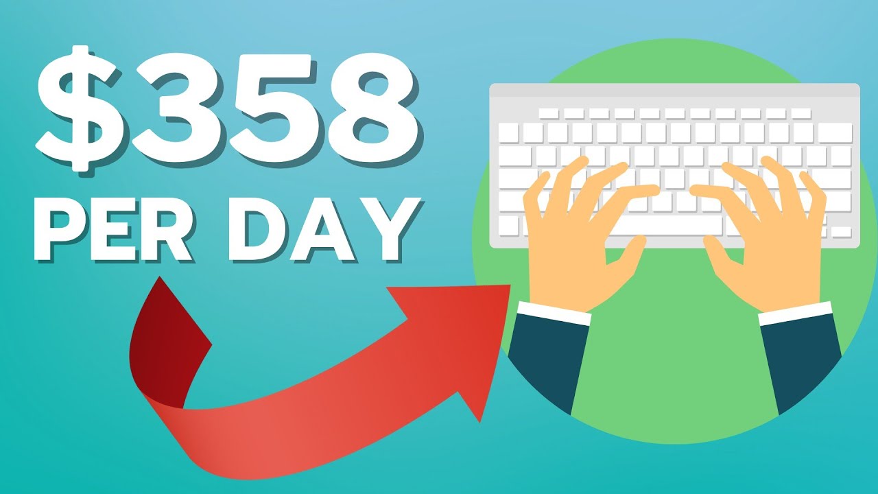 Make $358 Per Day Just By Typing | Make Money Online From Home