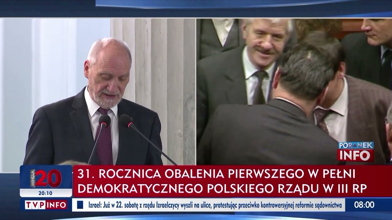 31 lat od „nocnej zmiany”. Jak upadł rząd Jana Olszewskiego
