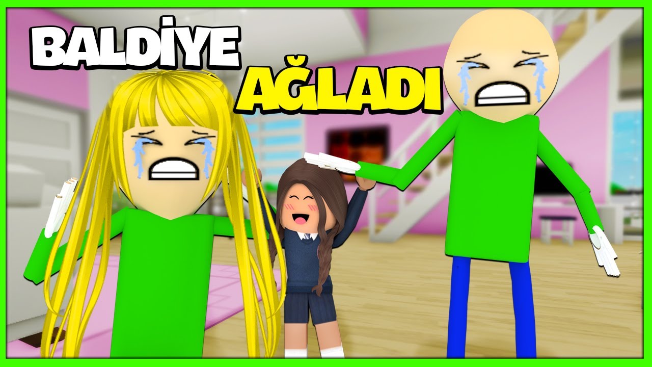 BALDİ İLE KAVGA ETTİM! ( AĞLADI 😭 ) BROOKHAVEN 🏡 RP