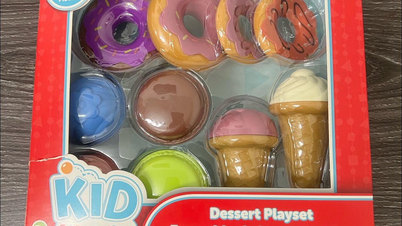 unboxing Dessert Playset#satisfying #ASMR#toys #Kid connection #video