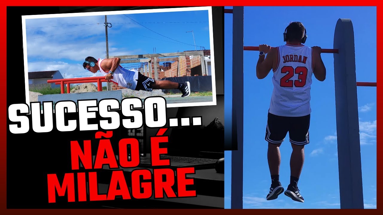Sucesso não é milagre: é hábito, esforço e decisão