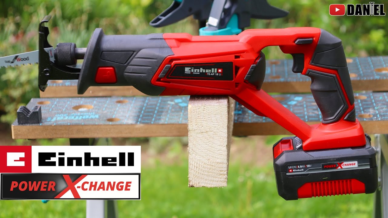 Fierastrau sabie Einhell TE-AP 18 Li / Gama PXC / Prezentare + TEST