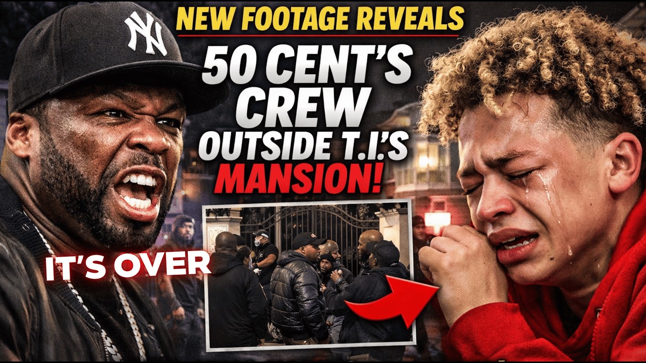New Footage Reveals 50 Cent’s Crew Outside T.I.’s Mansion After King Harris Goes Viral!