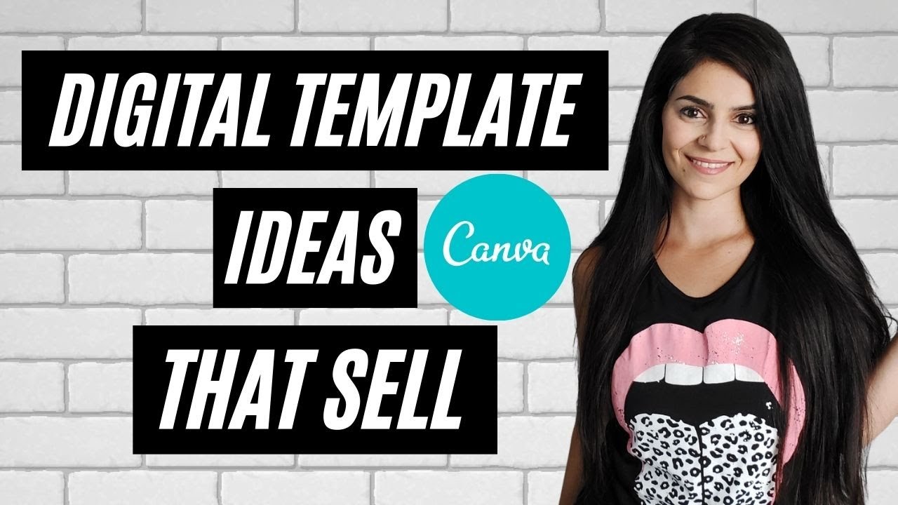 Digital Template IDEAS to Create in CANVA and Sell Online