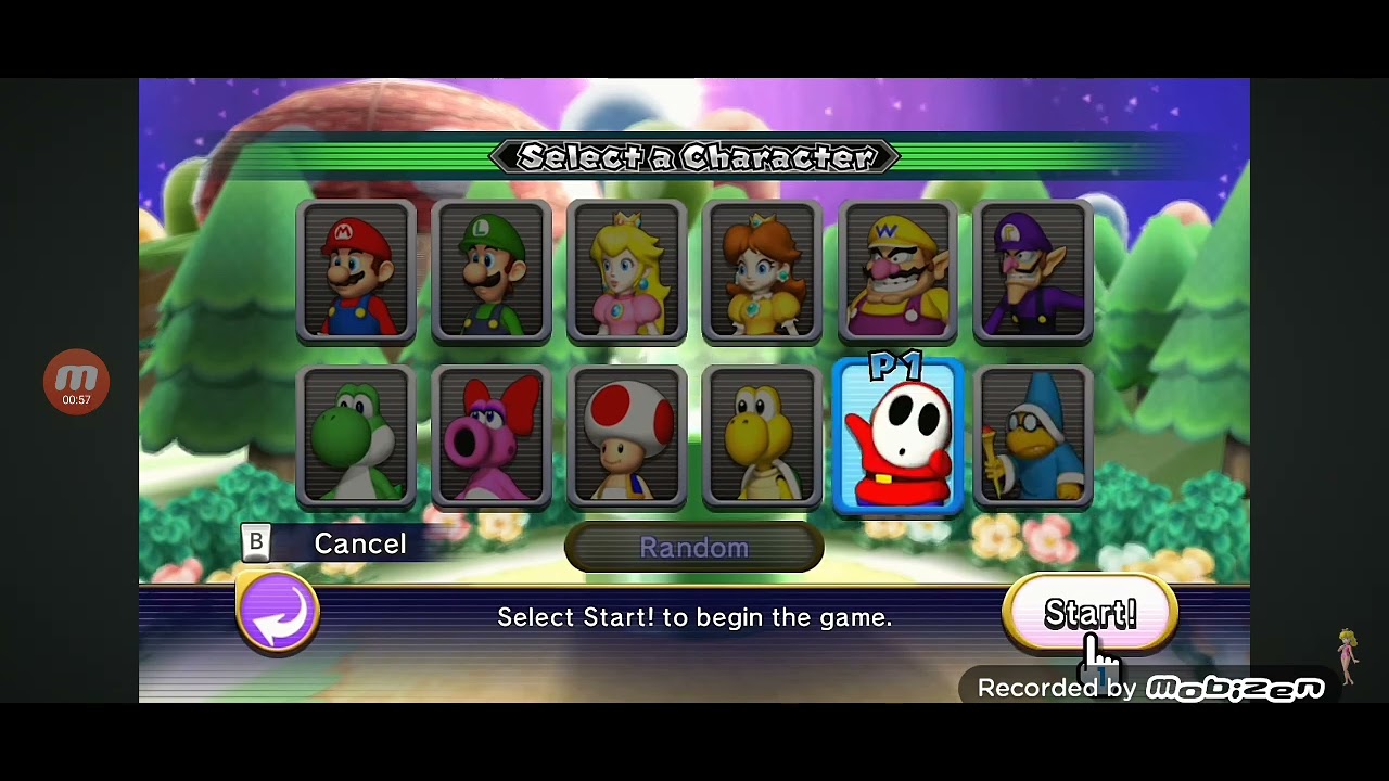 Mario Party 9 Singing 12 Days Of Christmas 